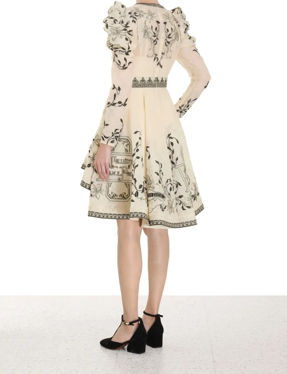 Online ZIMMERMANN Lyrical Embroidery Mini Dress