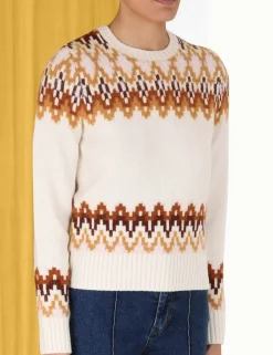 Sale ZIMMERMANN Lyrical Fair Isle Sweater
