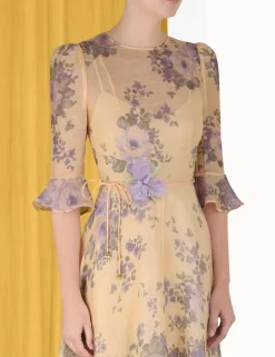 Best ZIMMERMANN Lyrical Flare Sleeve Midi
