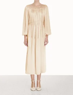 Clearance ZIMMERMANN Lyrical Fringe Midi Dress