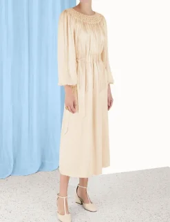 Clearance ZIMMERMANN Lyrical Fringe Midi Dress