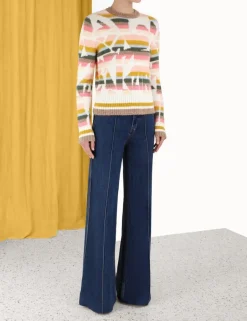New ZIMMERMANN Lyrical Jacquard Sweater