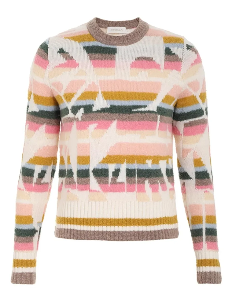 Sale ZIMMERMANN Lyrical Jacquard Sweater