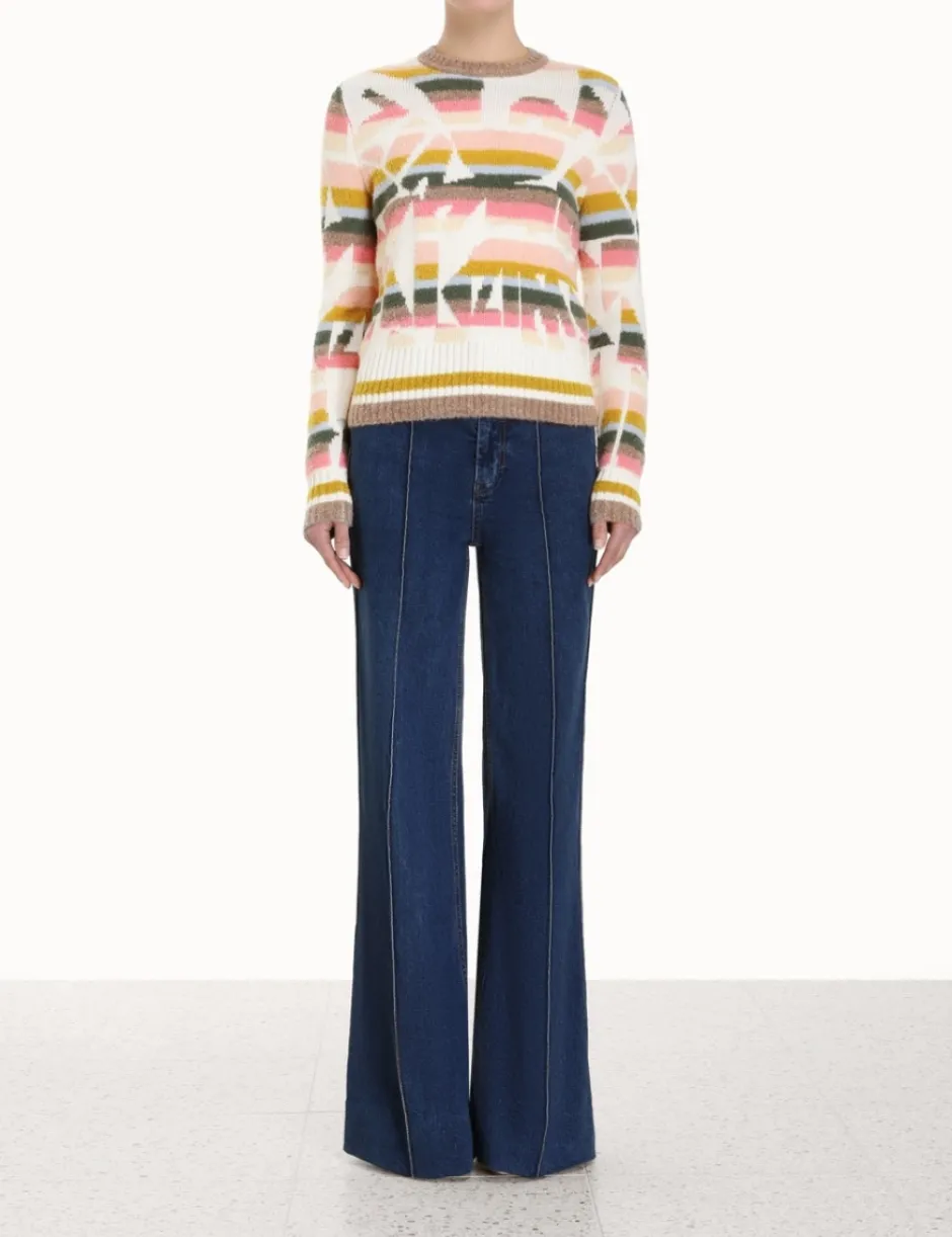 Sale ZIMMERMANN Lyrical Jacquard Sweater
