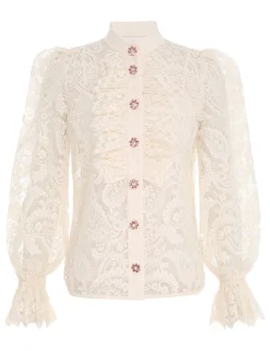 Best ZIMMERMANN Lyrical Lace Blouse