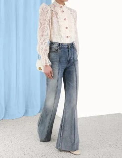 Best ZIMMERMANN Lyrical Lace Blouse