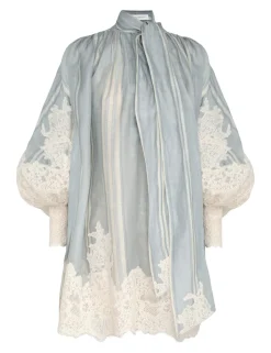 Online ZIMMERMANN Lyrical Lace Edge Tie Mini
