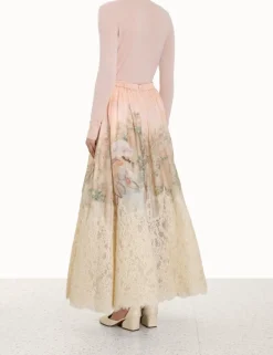 Sale ZIMMERMANN Lyrical Lace Midi Skirt