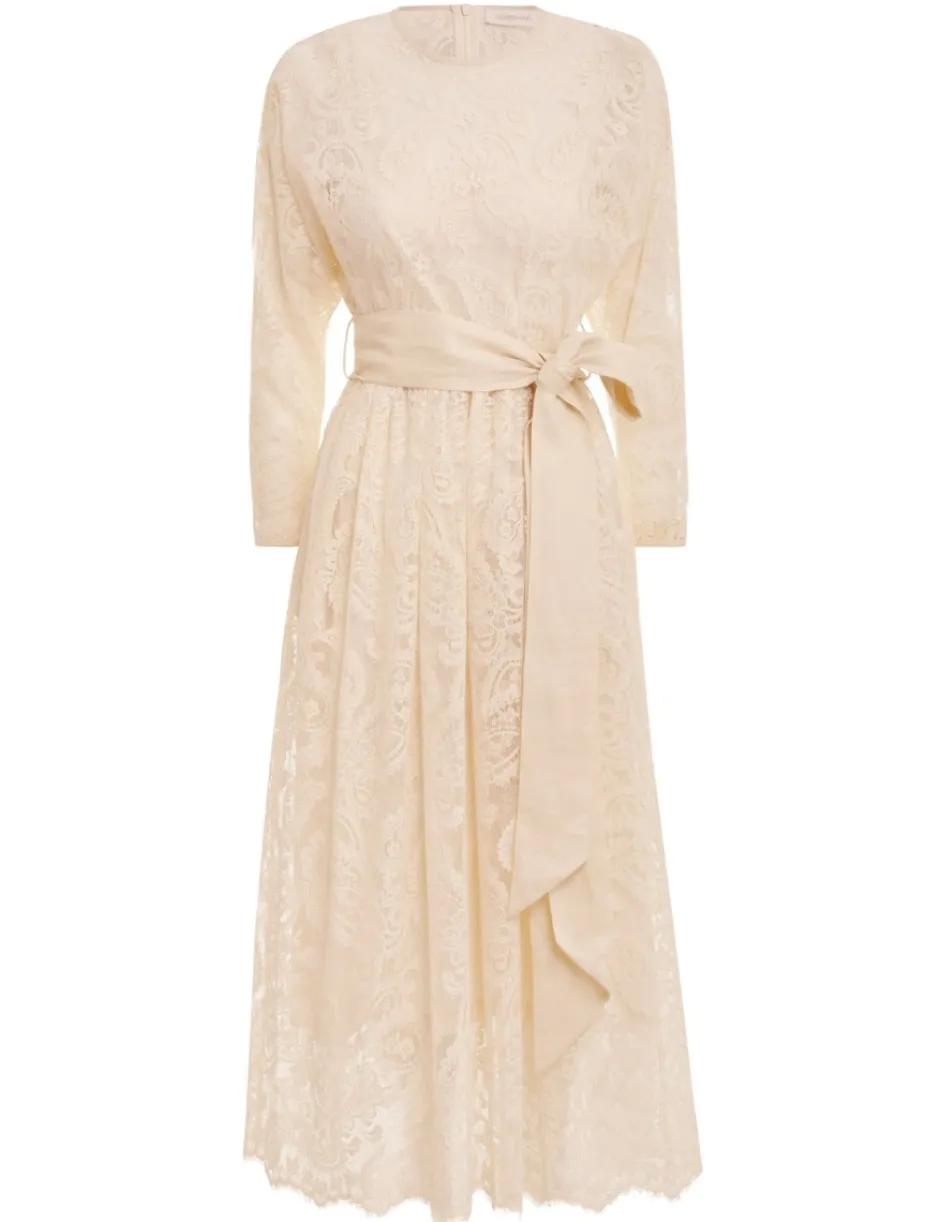 Online ZIMMERMANN Lyrical Lace Tie Midi