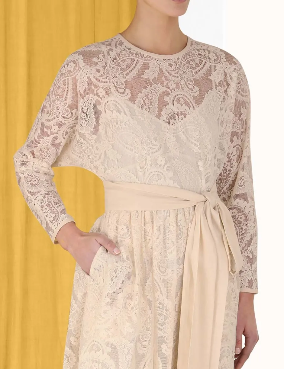 Online ZIMMERMANN Lyrical Lace Tie Midi