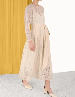 Online ZIMMERMANN Lyrical Lace Tie Midi