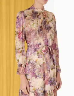 Sale ZIMMERMANN Lyrical Lantern Midi Dress