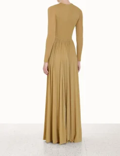 Outlet ZIMMERMANN Lyrical Lurex Gown