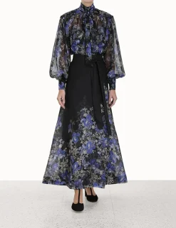 New ZIMMERMANN Lyrical Maxi Skirt