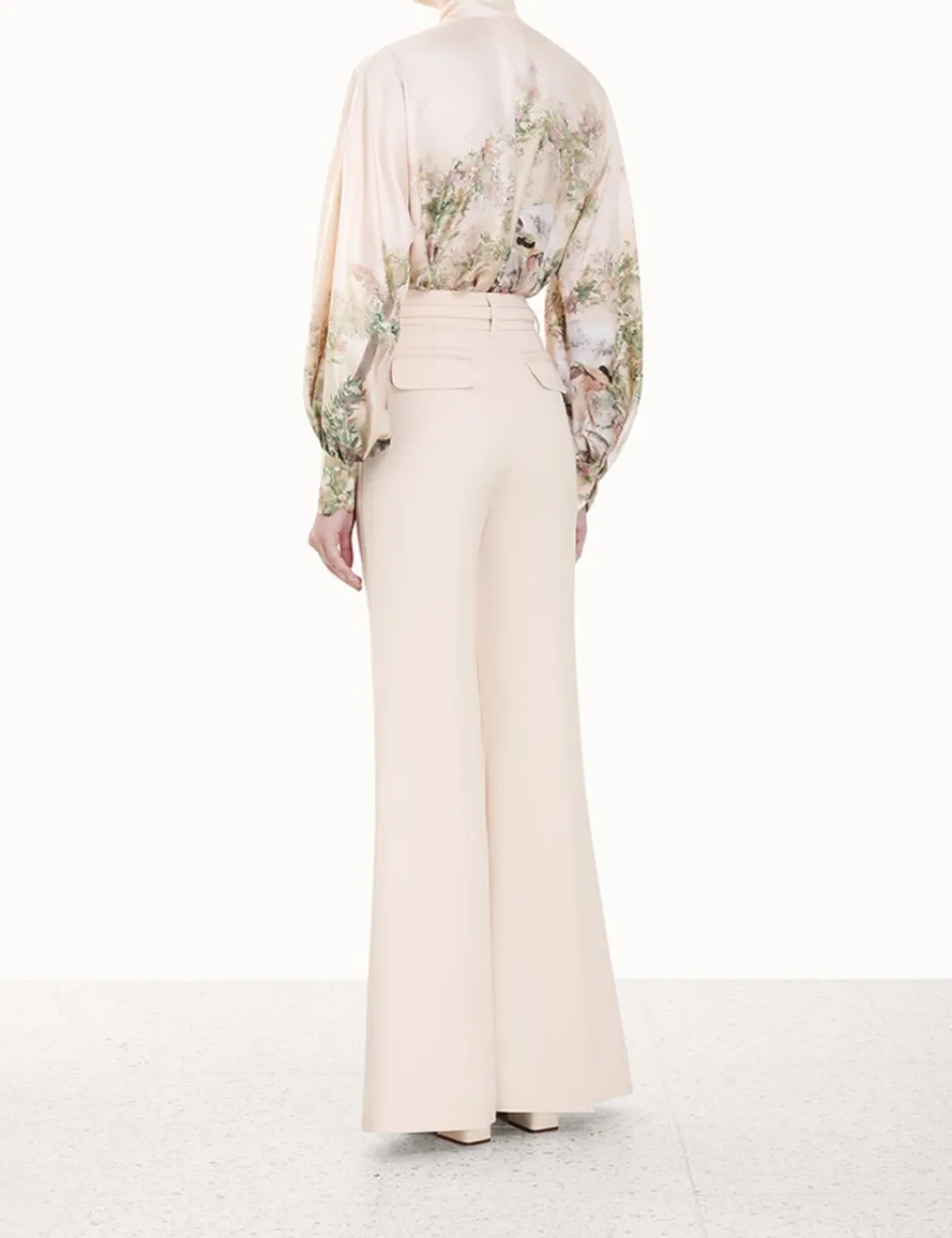 Sale ZIMMERMANN Lyrical Neck Tie Blouse