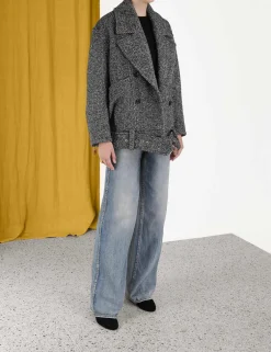 Outlet ZIMMERMANN Lyrical Oversized Biker Jacket