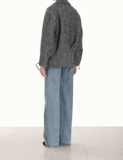 Outlet ZIMMERMANN Lyrical Oversized Biker Jacket
