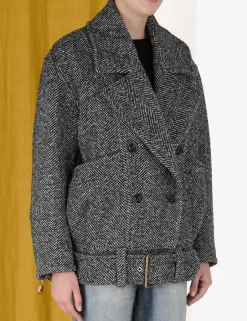 Outlet ZIMMERMANN Lyrical Oversized Biker Jacket