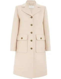 Hot ZIMMERMANN Lyrical Patch Pocket Coat
