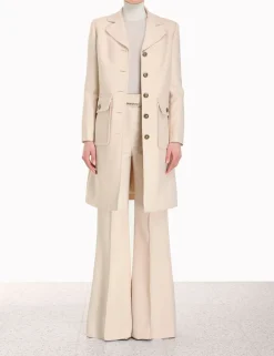 Hot ZIMMERMANN Lyrical Patch Pocket Coat
