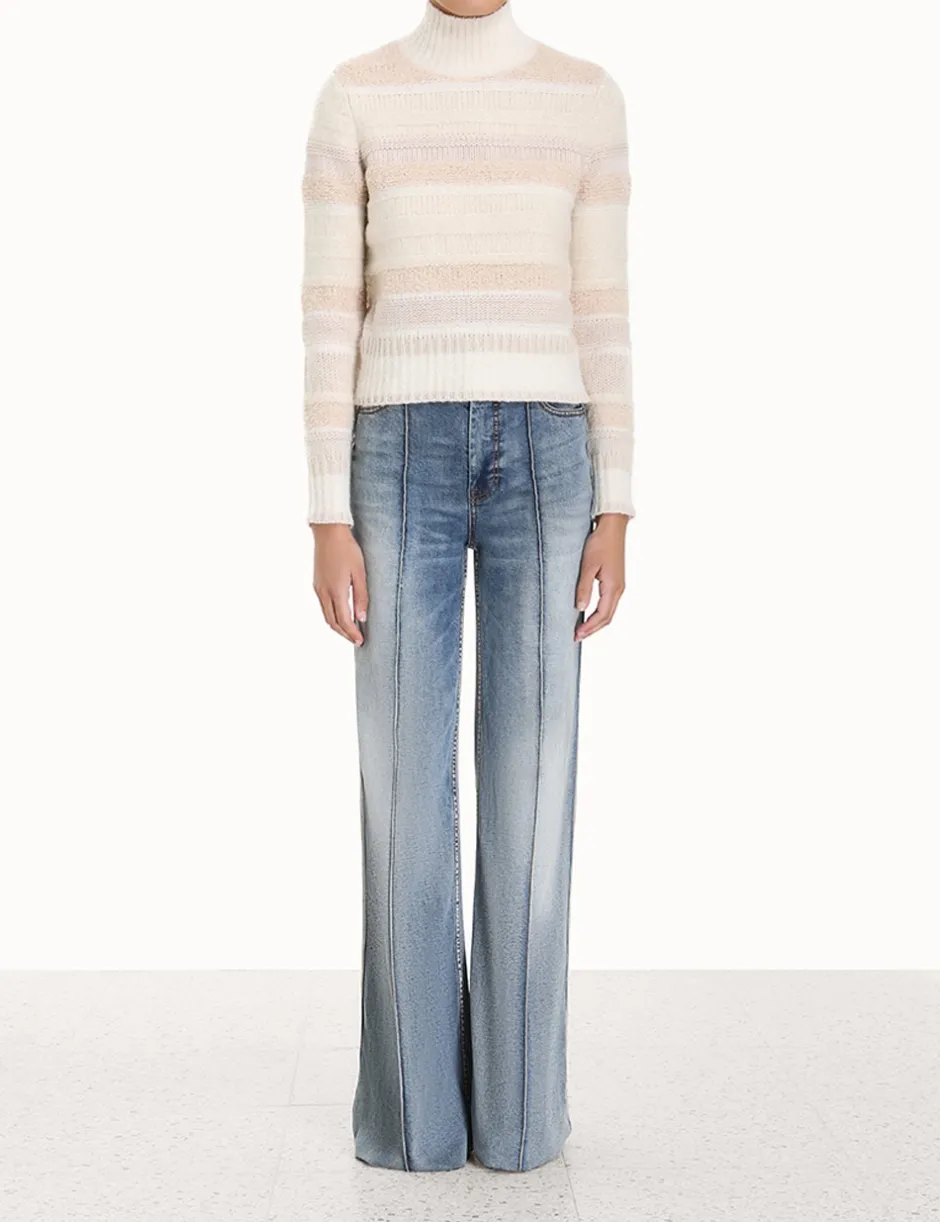 Outlet ZIMMERMANN Lyrical Stripe Sweater