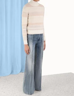 Outlet ZIMMERMANN Lyrical Stripe Sweater