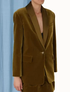 Online ZIMMERMANN Lyrical Velvet Dinner Jacket