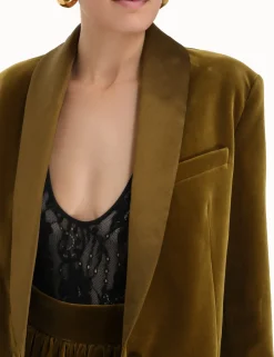 Online ZIMMERMANN Lyrical Velvet Dinner Jacket
