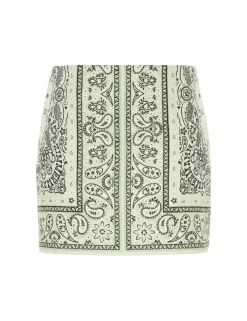 New ZIMMERMANN Matchmaker Bandana Micro Skirt