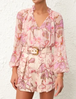 New ZIMMERMANN Matchmaker Billow Blouse