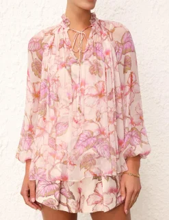 New ZIMMERMANN Matchmaker Billow Blouse