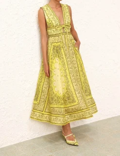 Best ZIMMERMANN Matchmaker Bow Long Dress