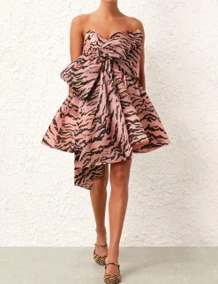Sale ZIMMERMANN Matchmaker Bow Mini Dress