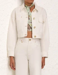 ZIMMERMANN Matchmaker Boxy Denim Jacket