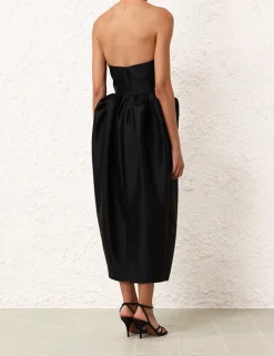 New ZIMMERMANN Matchmaker Bustier Midi Dress
