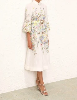 Sale ZIMMERMANN Matchmaker Buttoned Midi Dress