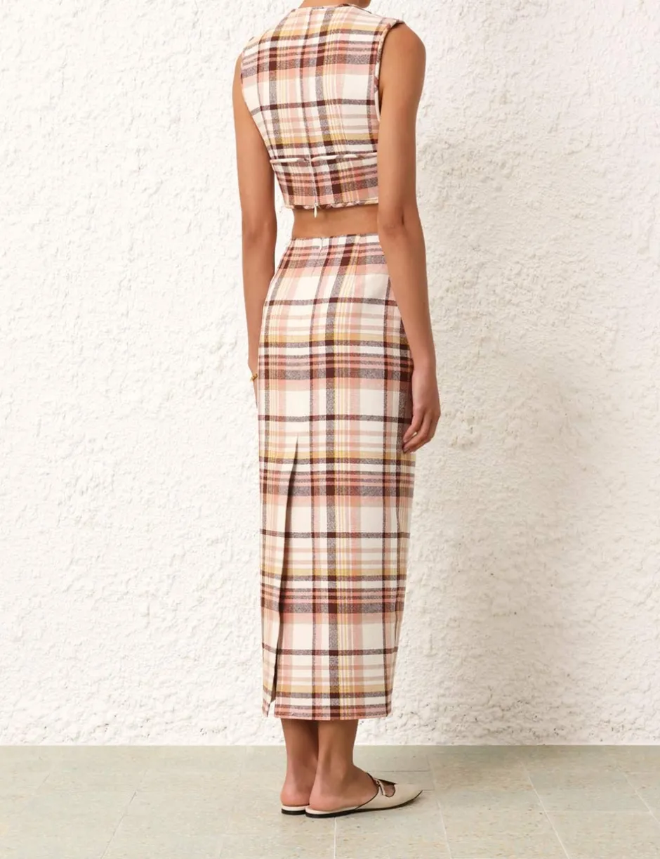 Best ZIMMERMANN Matchmaker Check Bow Bodice