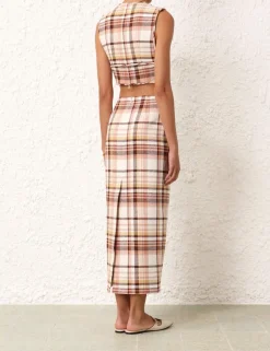 Discount ZIMMERMANN Matchmaker Check Bow Bodice