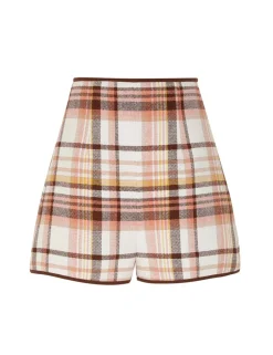 Clearance ZIMMERMANN Matchmaker Check Dance Short