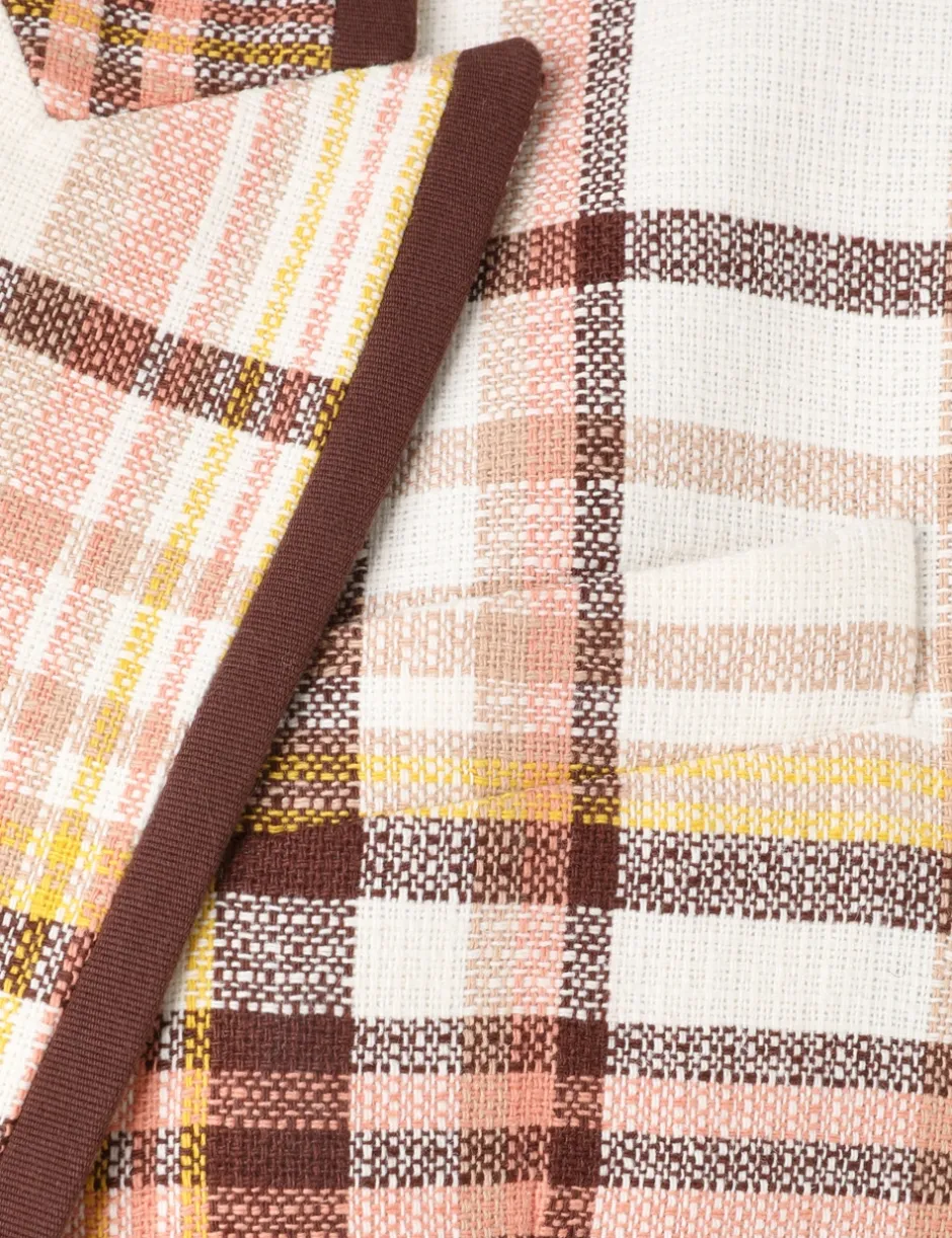 Outlet ZIMMERMANN Matchmaker Check Jacket