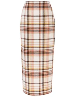 Online ZIMMERMANN Matchmaker Check Pencil Skirt