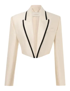 Clearance ZIMMERMANN Matchmaker Cropped Jacket