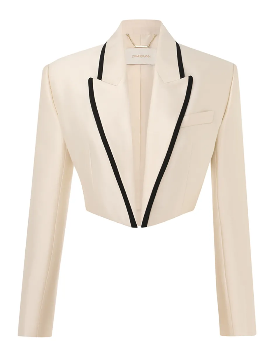 Clearance ZIMMERMANN Matchmaker Cropped Jacket