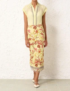 Clearance ZIMMERMANN Matchmaker Diamante Blouse
