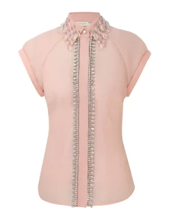 Best ZIMMERMANN Matchmaker Diamante Blouse