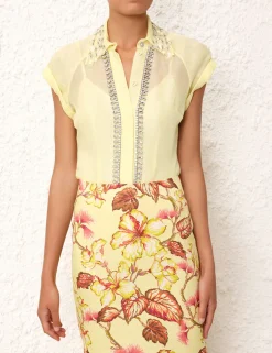 Best ZIMMERMANN Matchmaker Diamante Skirt