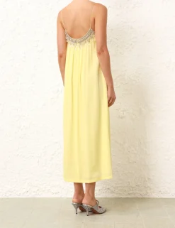 New ZIMMERMANN Matchmaker Diamante Slip Dress