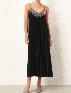 ZIMMERMANN Matchmaker Diamante Slip Dress