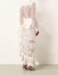Online ZIMMERMANN Matchmaker Doily Shirt