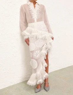 Hot ZIMMERMANN Matchmaker Doily Shirt